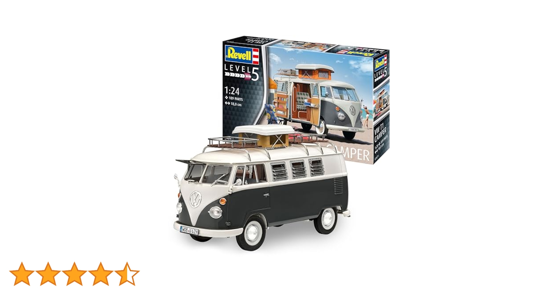 Amazon | ドイツレベル 1/24 フォルクスワーゲン T1 キャンパー